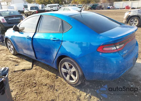 2015 Dodge Dart Sxt из США, поврежденный, VIN 1C3CDFBB0FD351628